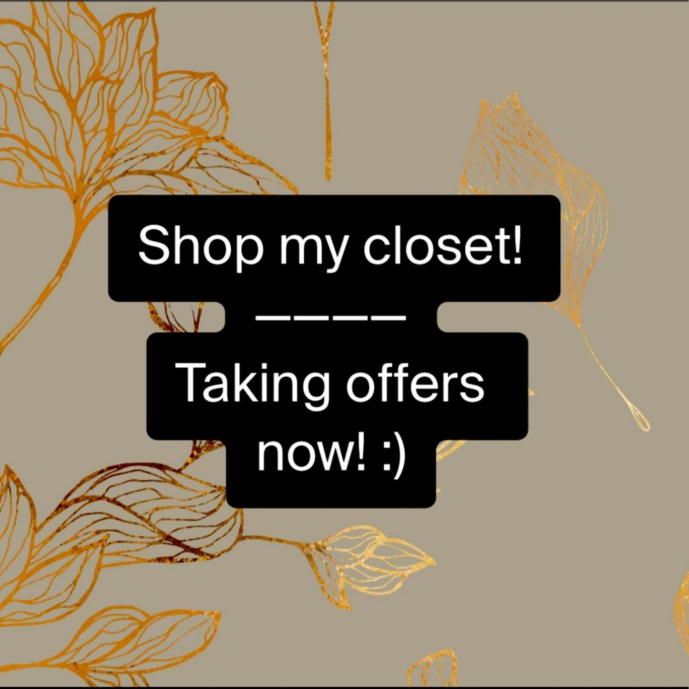 Shop my closet :)